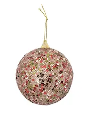 Новогоднее подвесное украшение Елочный шар (пенополистирол) (8х8) (92485)
