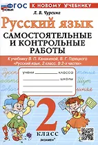 Русский язык. 2 класс. Самостоятельные и контрольные работы. К учебнику В. П. Канакиной, В. Г. Горецкого "Русский язык. 2 класс. В 2-х частях"