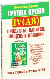 Группа крови 4 Продукты, напитки, пищевые добавки