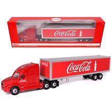 Игрушка коллекционная «Машина Coca-Cola Classic Long Hauler» литая, Motor City Classics