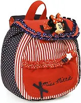Рюкзак школьный "Minnie Mouse" 18*8*18см, синий с красным, Disney