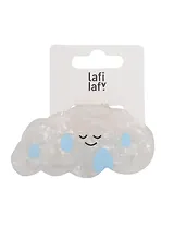 Заколка-крабик Мордочка перламутр (пластик) (12-253004-С22) (Lafilaf)