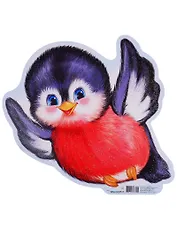 Мини-плакат "Снегирь"