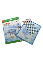 Набор д/аппликации  Greenwich Line "Дельфинчик" из блестящих стикеров GL49703-4