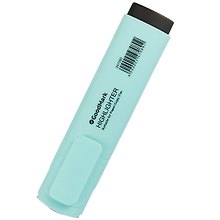 Текстовыделитель пастельный голубой, GoodMark