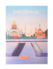 Записная книжка А6 СПб "Марка. Санкт-Петербург"