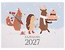 Календарь 2027г 300*220 "Dreamland" настенный, на скрепке