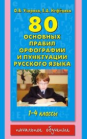 80 основных правил орфографии и пунктуации русского языка 1-4 кл