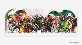 The Alex Ross Marvel Comics Super Villains Poster Book - 2