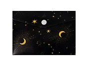 Папка-конверт А6 на кнопке "Созвездия"