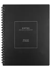 Тетрадь общая «Notes. Черный», 80 листов в клетку, А5 - Be Smart