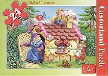 Пазл Castorland MINI Сказки 24эл. А-02405-В/-ВР/-BM