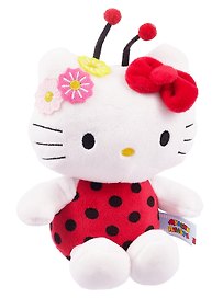 Мягкая игрушка Hello Kitty Божья коровка (17см) (V123575HK-17NS)