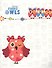 Тетрадь 48л кл. "Веселые совы (Funny owls)" офсет, твин-лак, ассорти, Unnika - 1