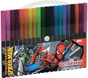 Фломастеры 18цв "Spider-man" вент.колпачок, подвес, Disney