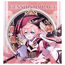 Значок Genshin Ipact Liyue Harbour Character Can Badge Yanfei