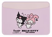 Картхолдер горизонтальный «Angel and Devil», ПВХ, Sanrio - 1