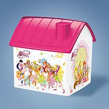Светильник настольный "Домик" с диммером, 60Вт E14, Winx