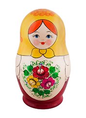 Матрешка 10 предм. "Узор", арт. С-11 (410)