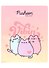Тетрадь в клетку Pusheen, 48 листов, в ассортименте - 0