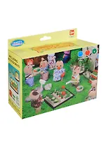 Игровой набор Огород (грядки овощи грабли) (012-06B) (Happy Family) (3+) (коробка)