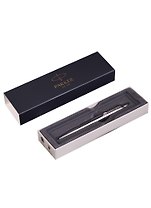 Ручка шариковая Parker, Jotter Premium Stainless Steel Diagonal CT, подарочная синяя