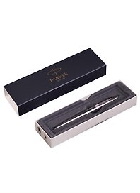 Ручка подарочная шариковая синяя, Jotter Premium Stainless Steel Diagonal CT, Parker