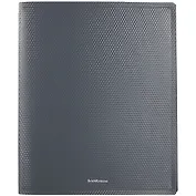 Папка 4кольца А4 "Diamond Original" 35мм, пластик, серый, Erich Krause