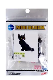 Конструктор Черный кот, 141 элемент, пластик, во флоупаке