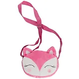 Сумка на молнии Лисичка (плюш) (20х15) (12-12095-HJ-66)