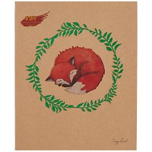 Тетрадь общая «DIY Collection. Дом лисенка», 48 листов в клетку, А5, в ассортименте - Unnika