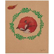 Тетрадь в клетку Unnika, "DIY Collection. Дом лисёнка", 48 листов, в ассортименте