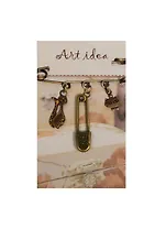 Заготовка для декора Art idea Кулон "Булавочка 58" 3.4см QA-6206"