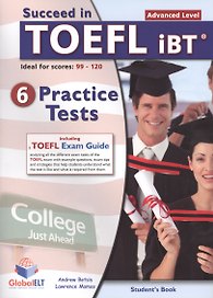 TOEFL Practice Tests [Succeed]:  SB (6 tests)+CD+Key