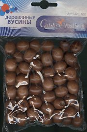 Деревянные бусины Colibry (NB1-06-B) (упаковка)