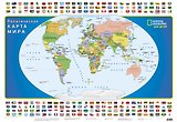 Карта мира для детей (NG) A1
