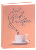 Ежедневник недатированный «Coffee» А6+, 128 листов, Listoff - 0