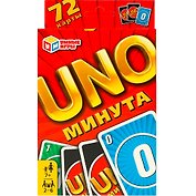 Настольная карточная игра «UNO-минута», Умные игры