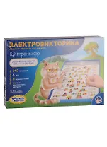 Настольная игра ЭлектровикторинаIQ тренажер
