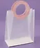 Пакет А6 21*20*10 прозрачный, с кругл. ручками, пластик - 2