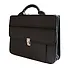 Портфель деловой "Павловск" 380*270, черный, ткань, 4отд., металл.замок, Канцбург - 1