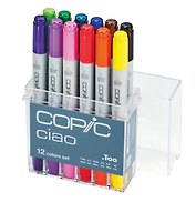 Набор маркеров Copic Ciao, 12 цветов