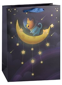 Пакет А3 42*32*11,5 "Cosmos cats" дет., бум.мат.ламинат 