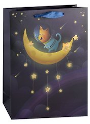 Пакет А3 42*32*11,5 "Cosmos cats" дет., бум.мат.ламинат 