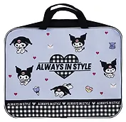 Папка-сумка А4 "Kuromi. На стиле" ткань