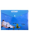 Папка -конверт «MOOMIN. Звездопад» А4 на кнопке - 0