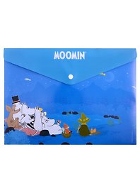 Папка -конверт «MOOMIN. Звездопад» А4 на кнопке