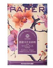 Бумага для рисования и графики креатив 102*182 20л, 300г/м2