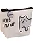 Кошелек на молнии Кошка Hello,Im a Cat (ткань) (11х8) - 0