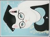 Обложка на студенческий Smart Kitty (00000002317)